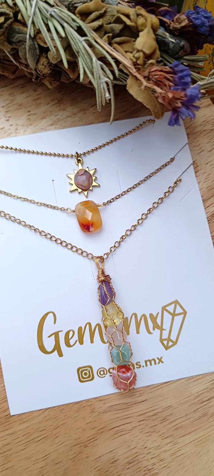 Collar cuarzo Buena Fortuna