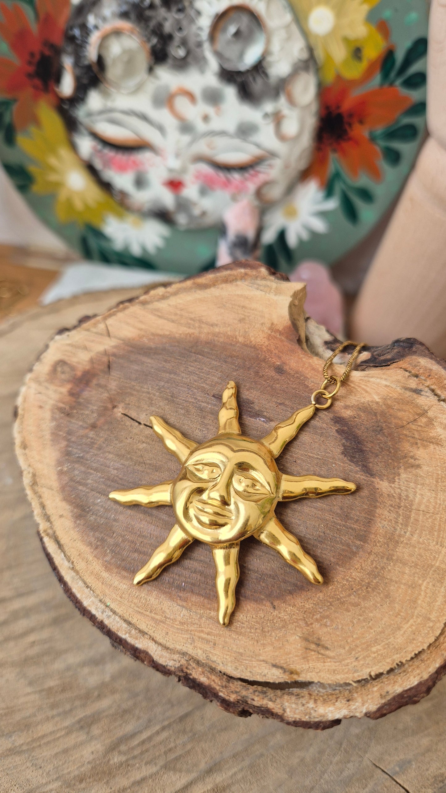 Collar sol acero inoxidable