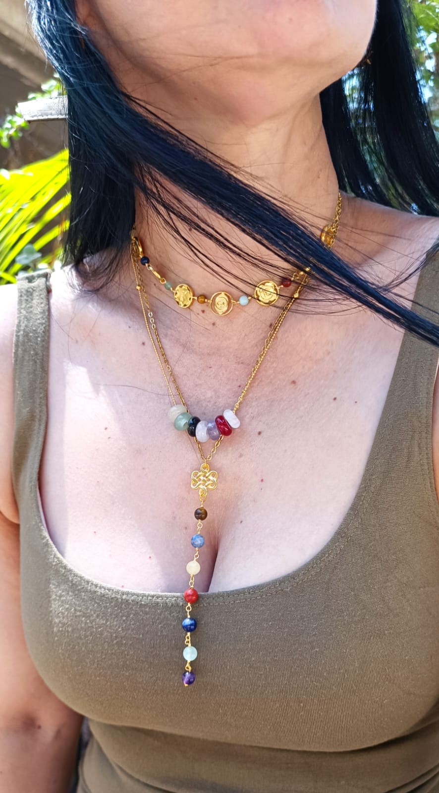 Collar chakras dona