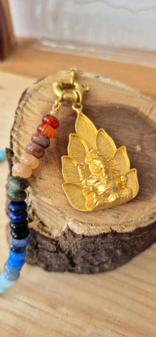 Collar multicolor Ganesha