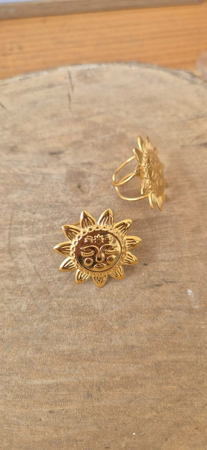 Anillo ajustable Sol