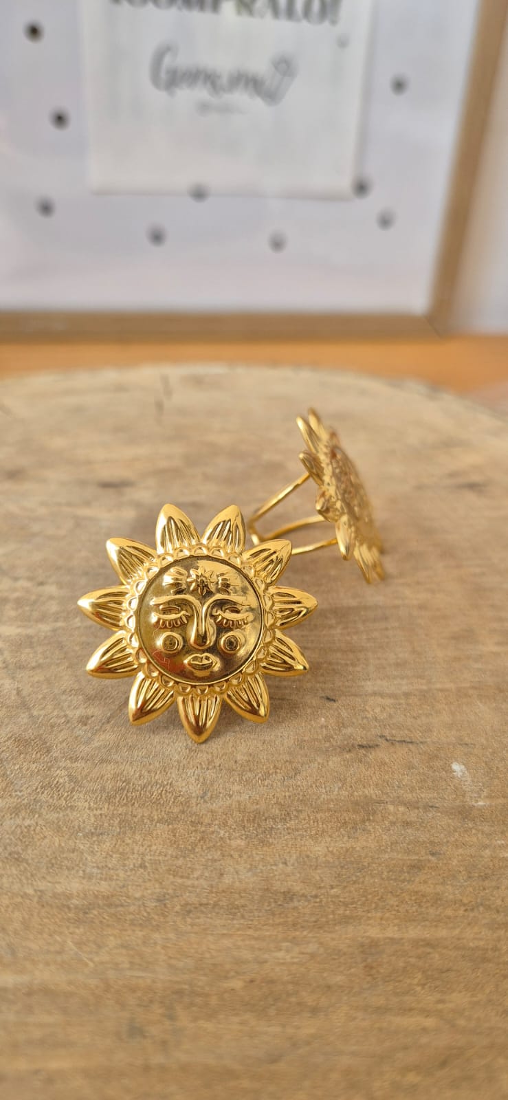 Anillo ajustable Sol