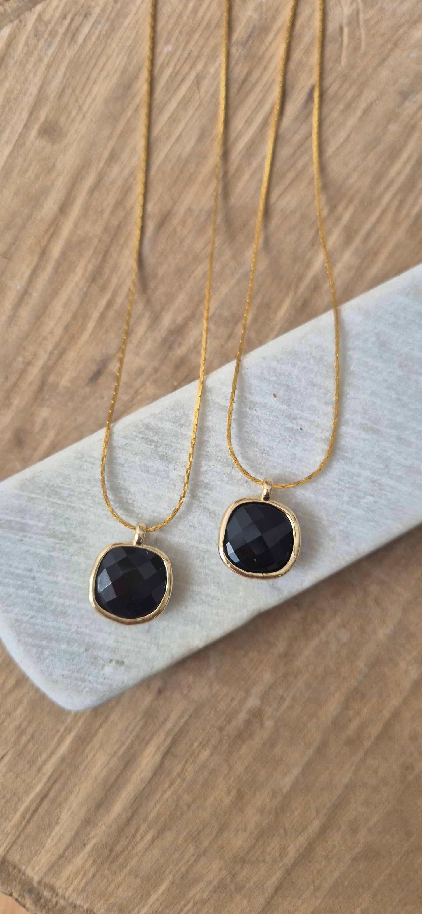 Collar mini obsidiana