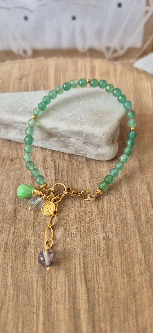 Pulsera aventurina fortuna