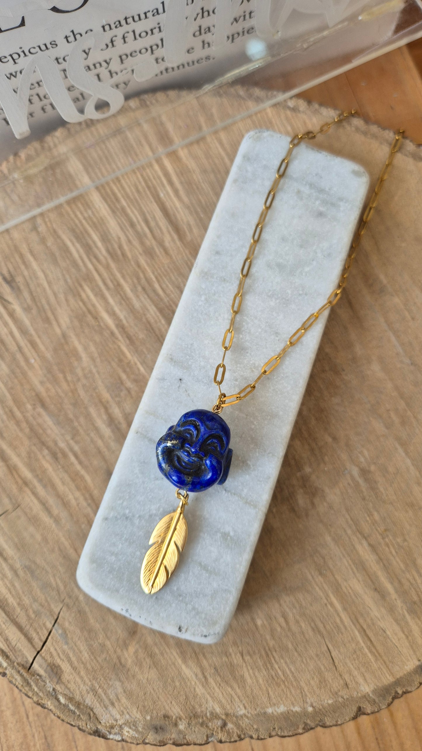 Collar Buda Lapislázuli