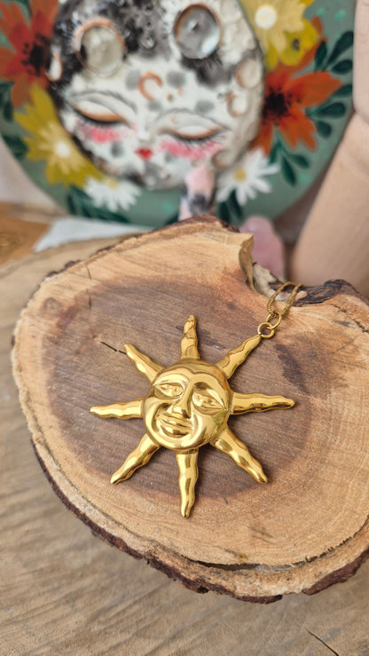 Collar sol acero inoxidable