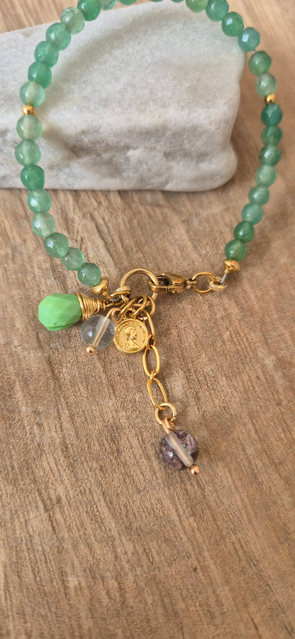 Pulsera aventurina fortuna