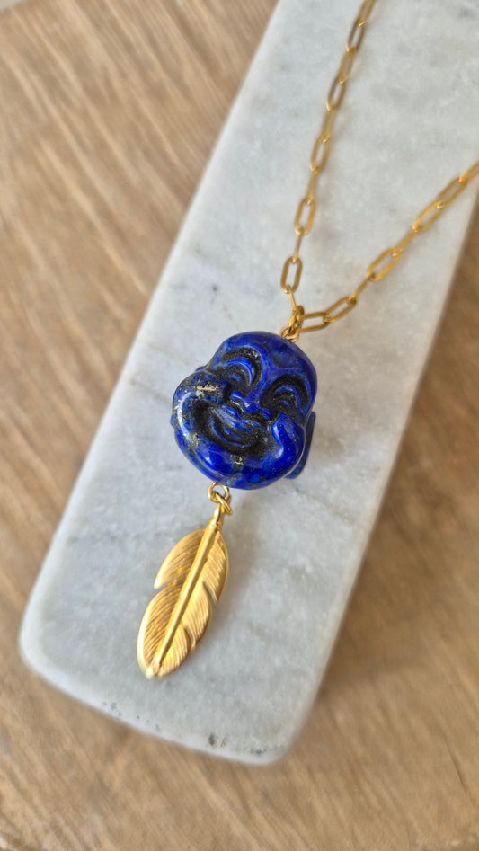 Collar Buda Lapislázuli